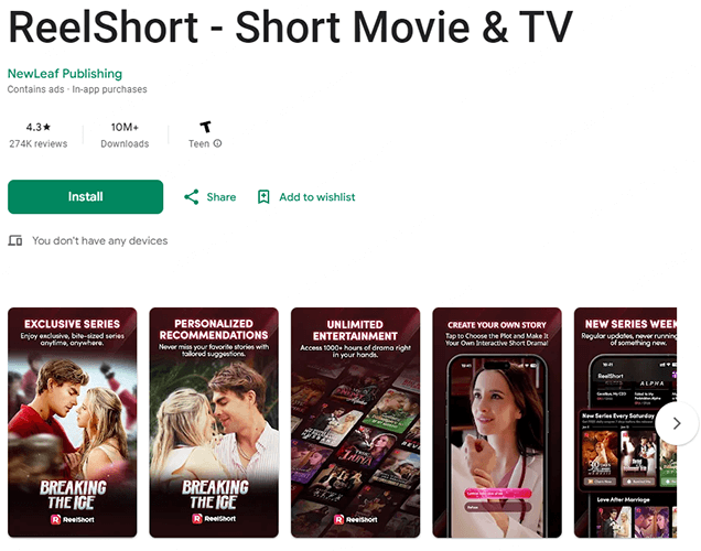 reelshort app