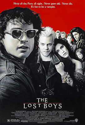 vampire romance movies the lost boys