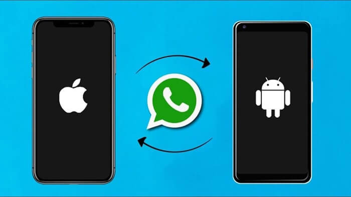 perkelti whatsapp iš iphone į android
