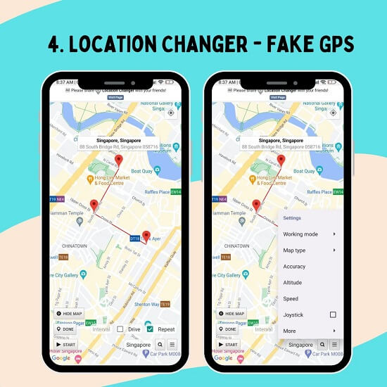 location changer fake gps