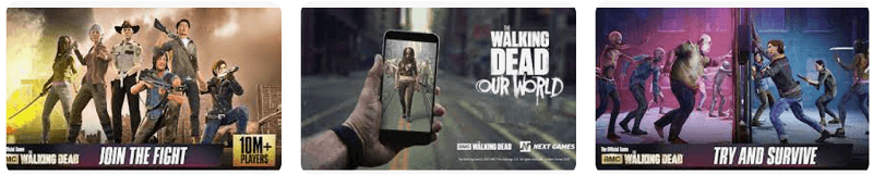 ar gaming the walking dead our world