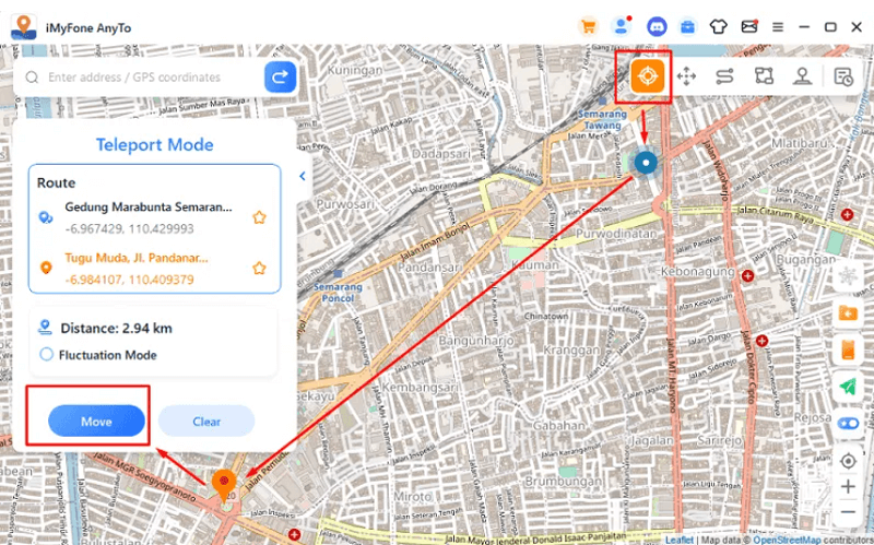 cara mengubah lokasi di google map dengan pc 6