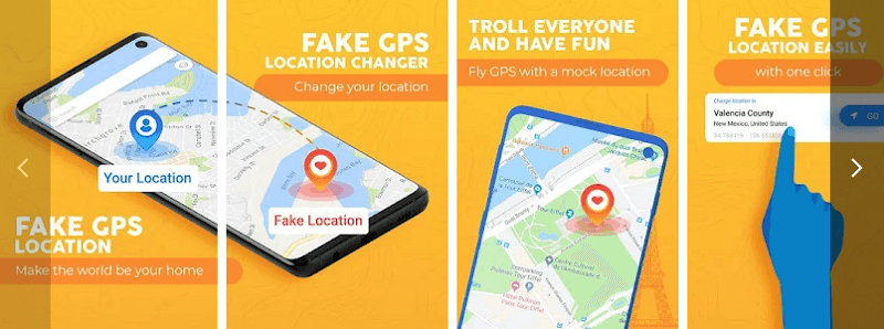 aplikasi Fake GPS location Joystick - L