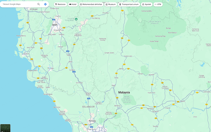 kesan kandungan melalui nombor telefon dengan google maps