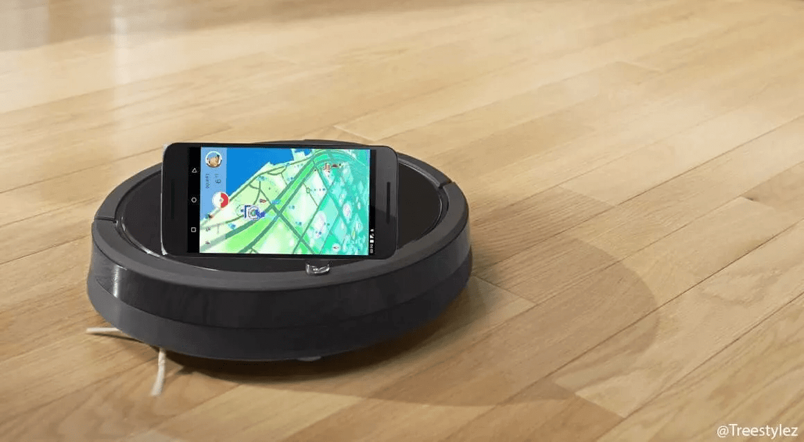 use a Roomba to hatch eggs in Pokemon Go