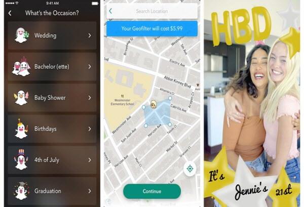 bolehkah anda memalsukan lokasi anda di snapchat