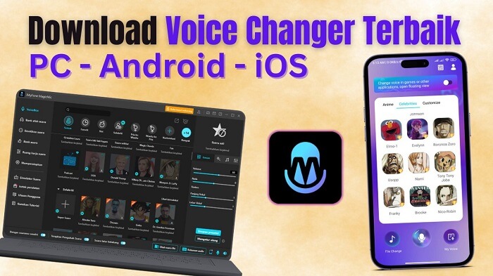 6 Voice Changer yang patut dimuat turun di Perangkat PC/Android/iOS