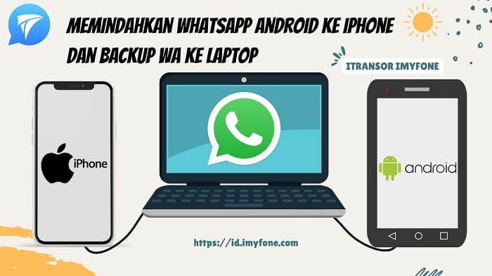 Cara Memindahkan WA ke Komputer Riba dan Sandaran WhatsApp dari Android ke iPhone