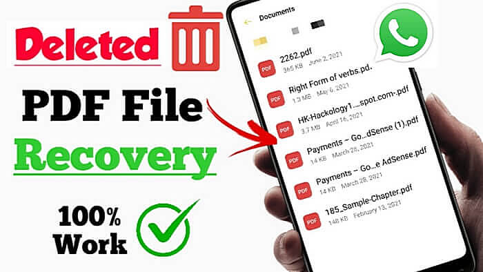 5 Cara Mudah Pulihkan Fail PDF yang Dipadamkan daripada WhatsApp