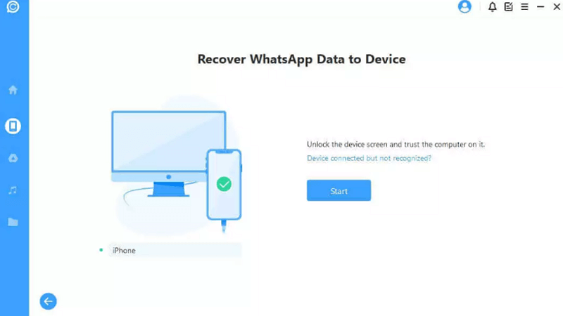 recover whatsapp ke peranti