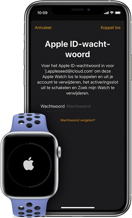 Apple Watch-activeringsslot