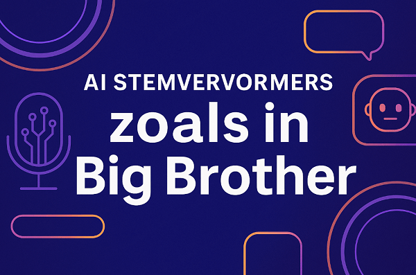 AI Stemvervormers zoals in Big Brother