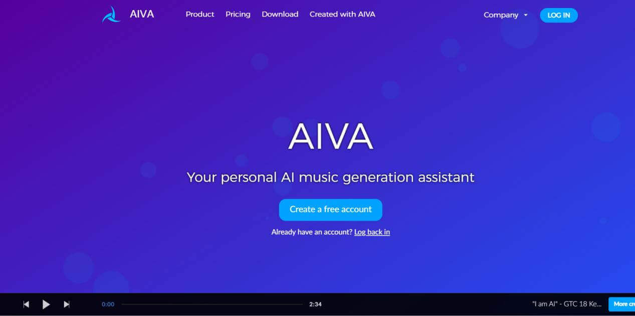 AIVA-alternatieven voor Suno AI Music