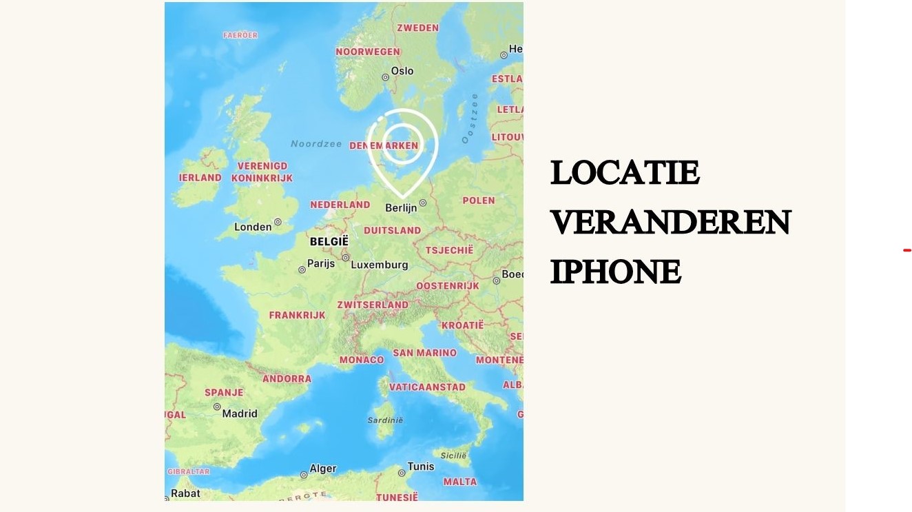 locatie veranderen iPhone