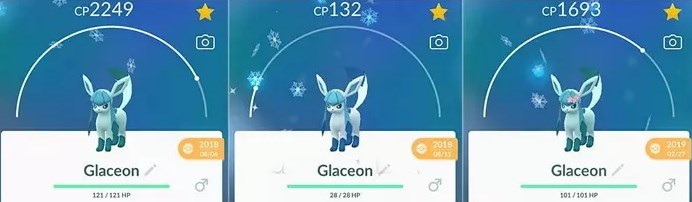 glaceon family