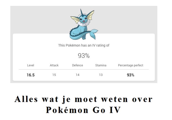 IV voor Pokémon