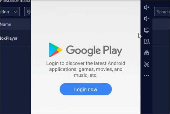zoek op Google Play in Nox App Player
