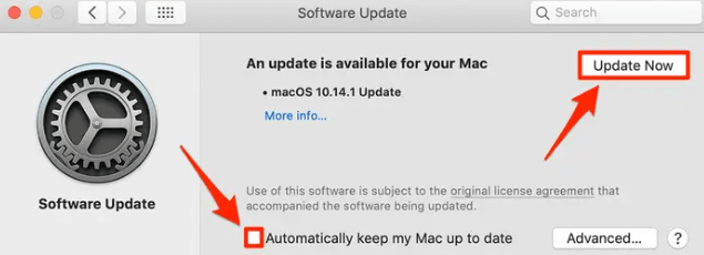 MacOS-software bijwerken