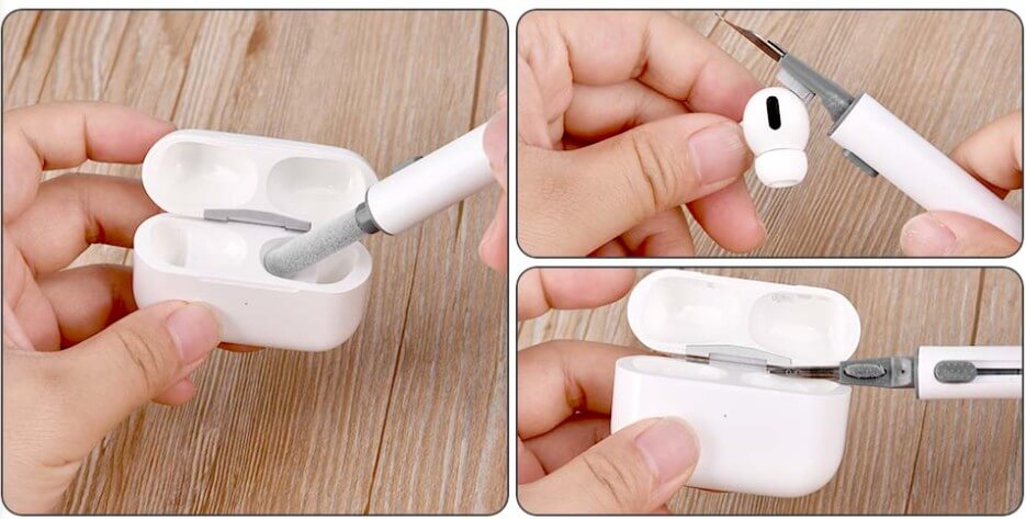 De Airpods schoonmaken