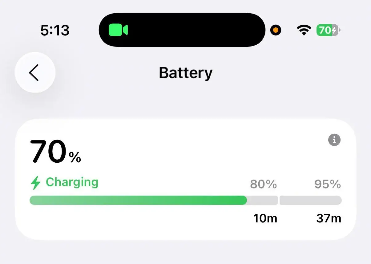 iOS 26 AI-batterijbeheer functie