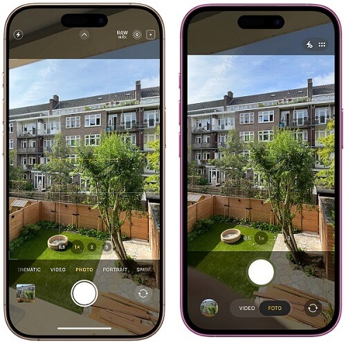 iOS 26 Camera-update