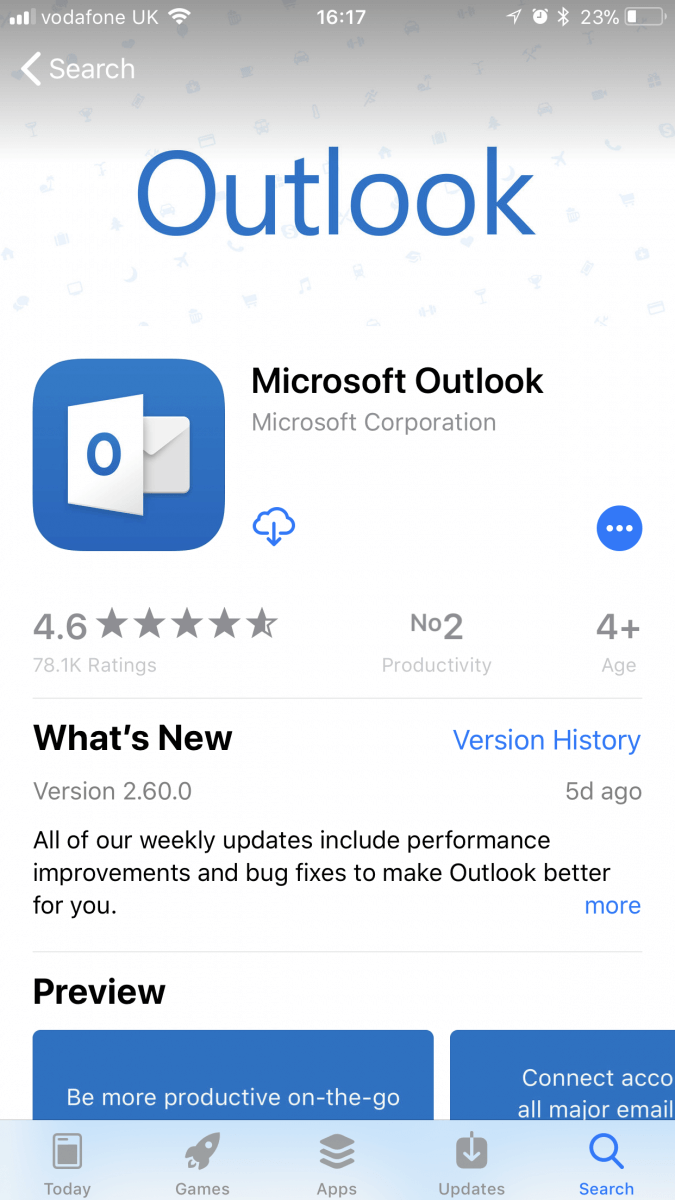 Outlook opnieuw downloaden