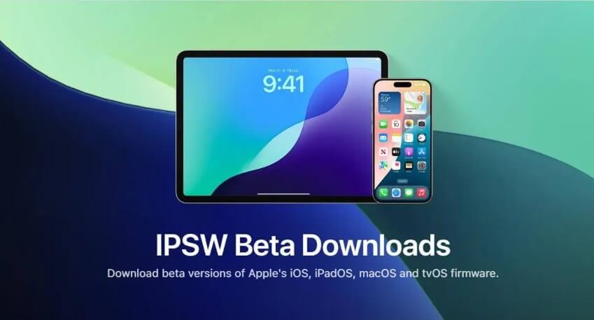 Download iOS 18 bèta via IPSW