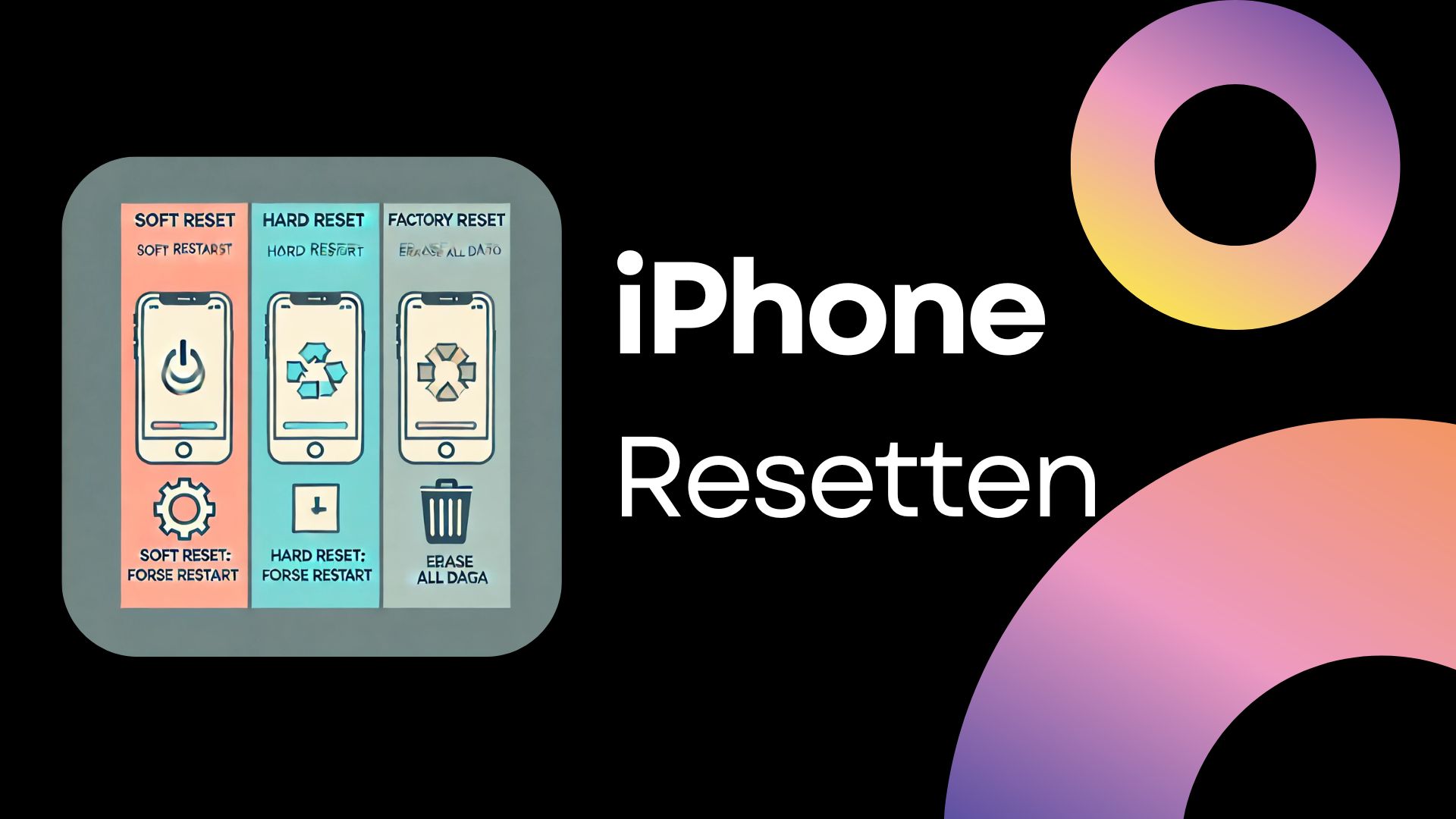 Hoe iPhone resetten ? [Complete gids]