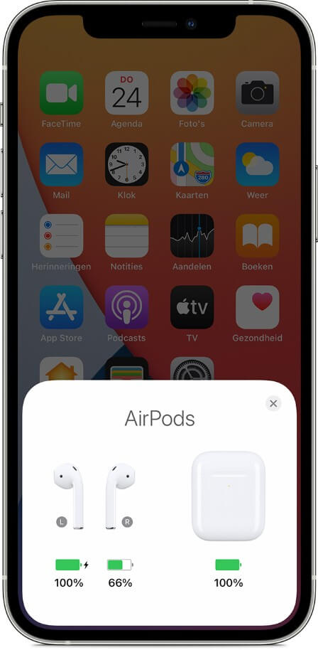 Problemen met de software van de AirPods