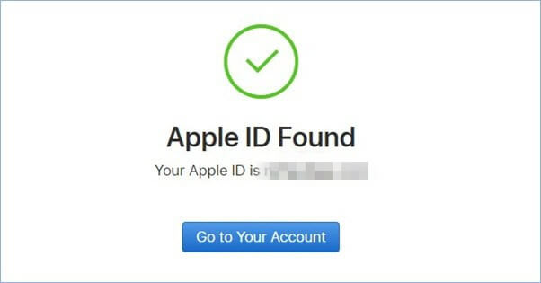 vind je Apple-ID opnieuw