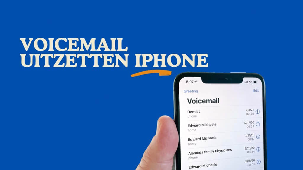 iPhone Voicemail Uitzetten op de iPhone [2024 nieuw]