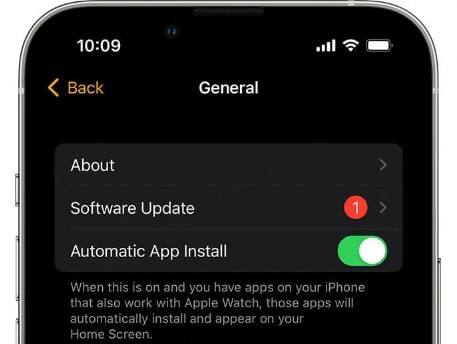 Update watchOS