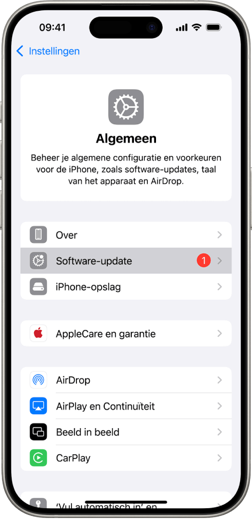 uppdatera iPhone