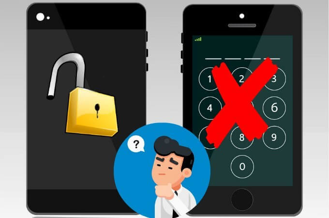 Hoe de iPhone te ontgrendelen zonder wachtwoord?