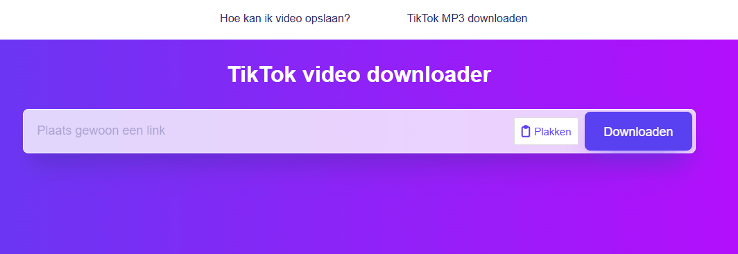 SSSTIK – Een van de populairste TikTok downloaders