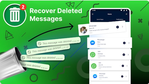 Recover Deleted Message - App om verwijderde WhatsApp-berichten te bekijken