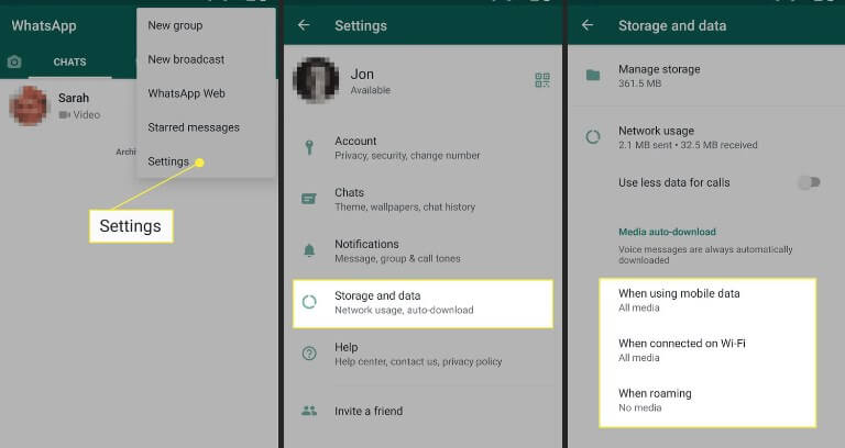 Android WhatsApp slaat automatisch foto's op