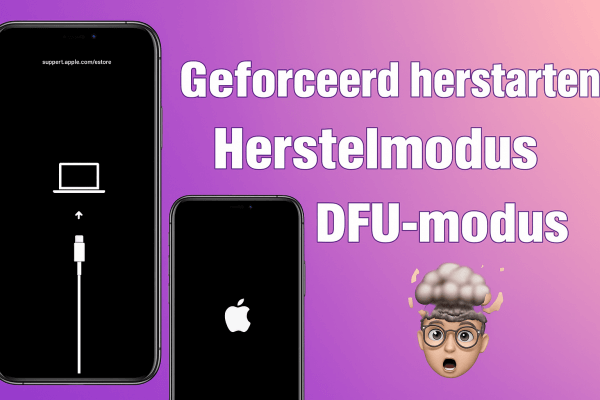 Herstelmodus openen en verlaten