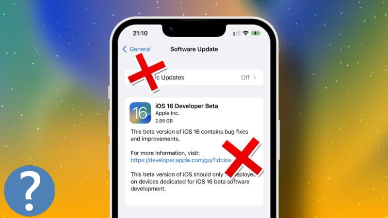 Waarom kan ik mijn iPhone/iPad niet updaten? iOS 16/15/14