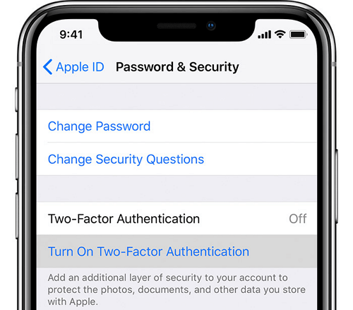 Reset uw Apple ID-wachtwoord
