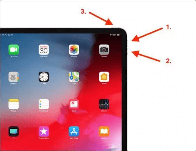 Forceer uw iPad opnieuw op zonder de homeknop