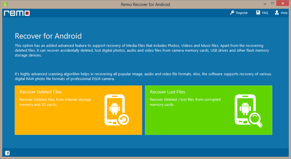 Remo herstellen voor Android