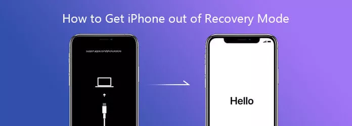 Sluit de iPhone-herstelmodus met één klik [GRATIS]
