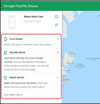låse opp en Samsung-nettbrett med ADM