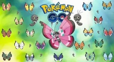 sjeldne Pokémon Scatterbug og Vivillon-former