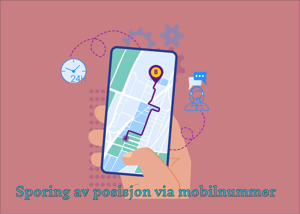 Sporing av posisjon via mobilnummer