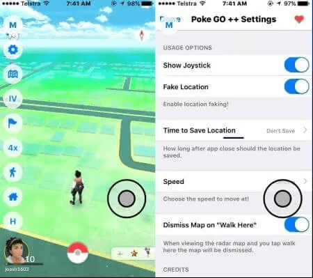 Pokemon Go Auto Walk iOS