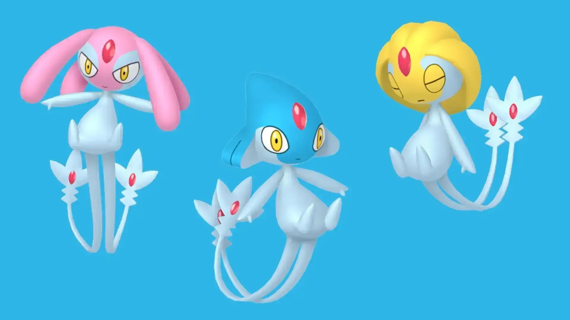 topp 8 sjeldneste Pokémon i Pokémon GO innsjøtrioen