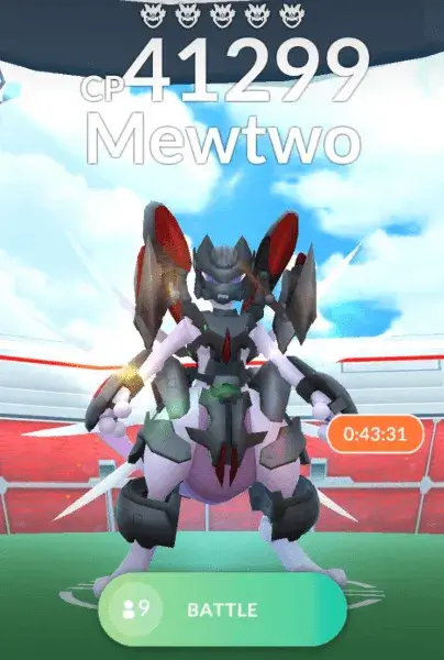Nr. 1 sjeldneste Pokémon i Pokémon GO – Armored Mewtwo