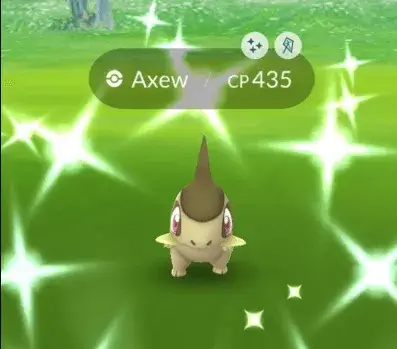 Nr. 3 sjeldneste Pokémon i Pokémon GO – Shiny Axew